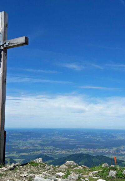 Gipfelkreuz Hochries