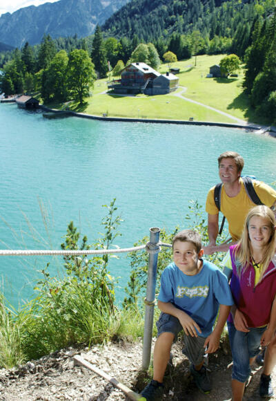 Achensee, Wanderung von der Gaisalm Richtung Achenkirch