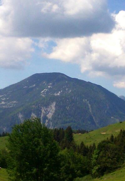 Größtenberg vom Sonnberg 1055m gesehen