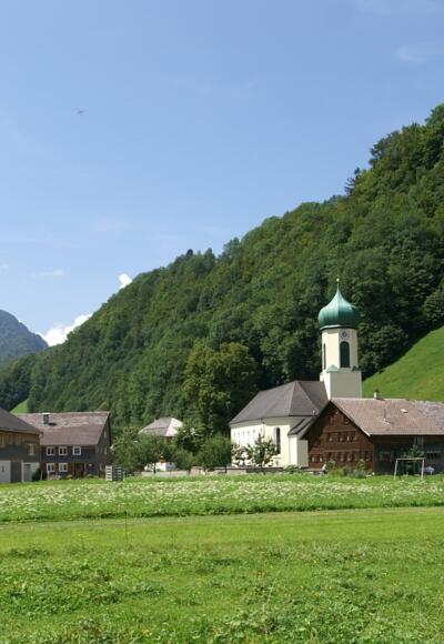 Schnepfau, Katholische Pfarrkirche Heiliger Wolfgang 2