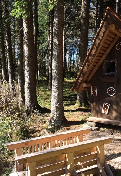 Hexenhaus am Moorrundweg Staudach/Egerndach