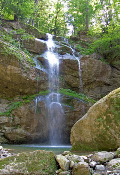Der Wasserfall in Alberschwende