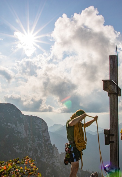 Aufm Osdgipfe konnma an Schdrigg dann zamdoa.