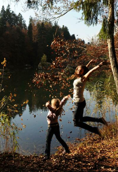 Berglsteinersee im Herbst