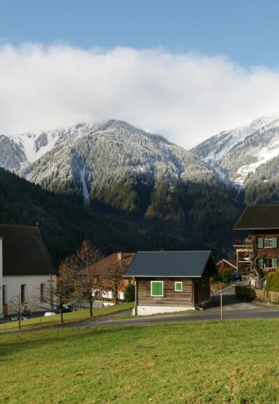 Sankt Gallenkirch, Katholsiche Pfarrkirche Heiliger Gallus mit Friedhof