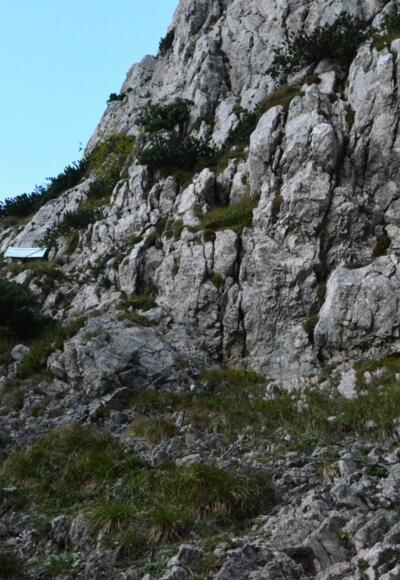 kurz vor der Abzweigung (etwa 1500m)