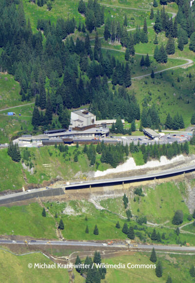Felbertauernstrasse vom Wildenkogelweg