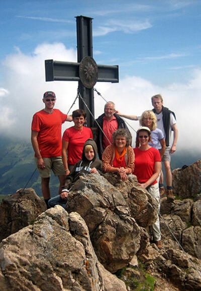 Der Gipfel des Gr. Rettenstein - 2.362 m