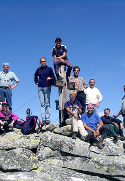 Gipfel Hohe Fürlegg (2.943 m)