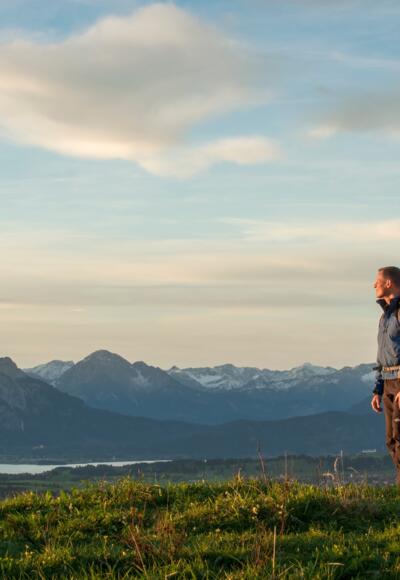 Blick vom Auerberg - Stötten