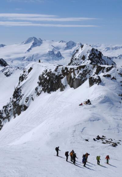 Fluchtkogel: Blick Richtung Finailspitze