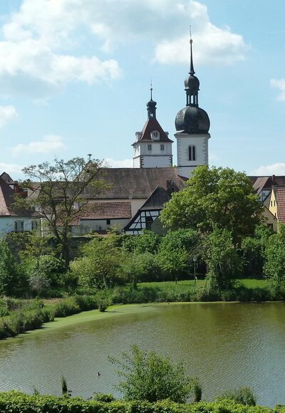 Blick auf Prichsenstadt