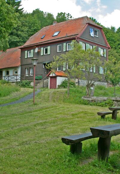 Das Schweinfurter Haus am Fuße des Gangolfsbergs bietet ideale Rastmöglichkeiten.