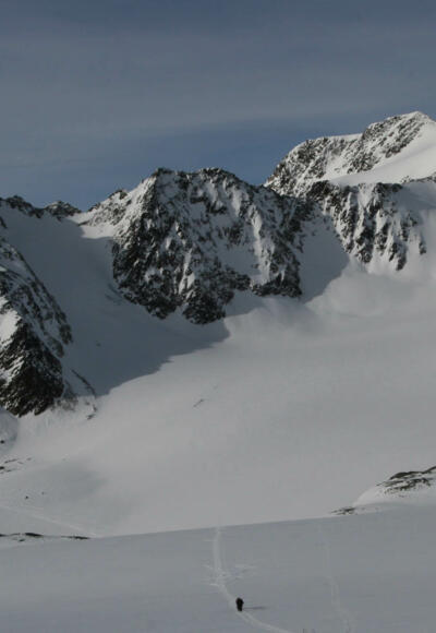 Blick zurück Richtung Fluchtkogel