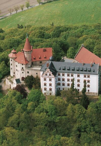 Luftaufnahme - Veste Heldburg