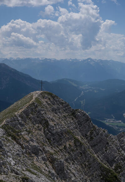 Brunnensteinkopf von der Brunnensteinspitze aus gesehen