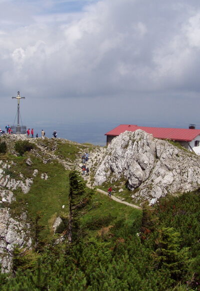 Der Gipfel des Hochfelln.