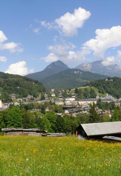 Herrlicher Ausblick auf Berchtesgaden
