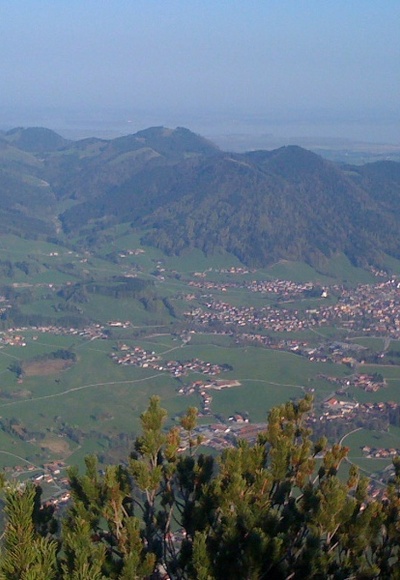 Blick über Ruhpolding