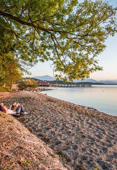 Strand am Chiemsee
