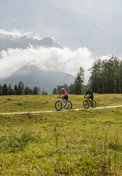 Mountainbiketour in der Zugspitz Arena Bayern-Tirol