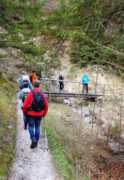 Aufstieg zu St. Martin