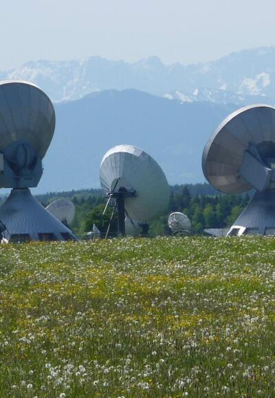 Erdfunkstelle in Raisting