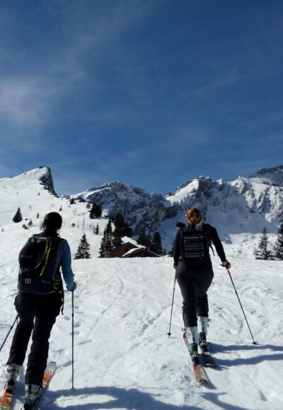 Letzter Anstieg zur Stuibenhütte
