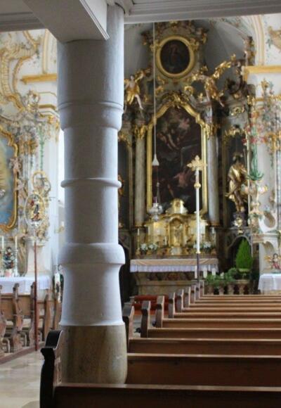 Fililkirche St. Bartholomäus Hörgersdorf, drei Altäre