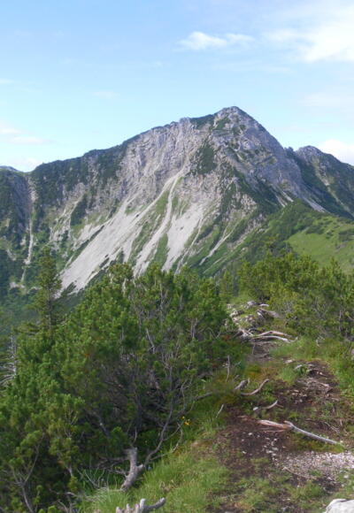 Aiplspitz Nordgrat von der Heißenplatte