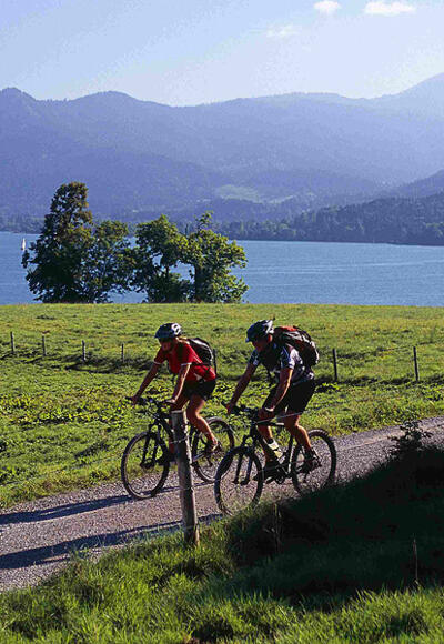 Radeln um den Tegernsee