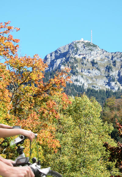 Radeln am Wendelstein in der Filmregion Tegernsee Schliersee