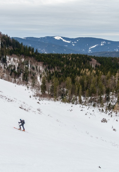 der untere Teil des Staufenkar ist noch flach