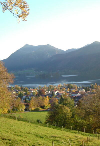 Am Ziel in Schliersee angekommen