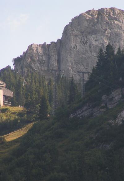 Bergstation der Taubensteinbahn