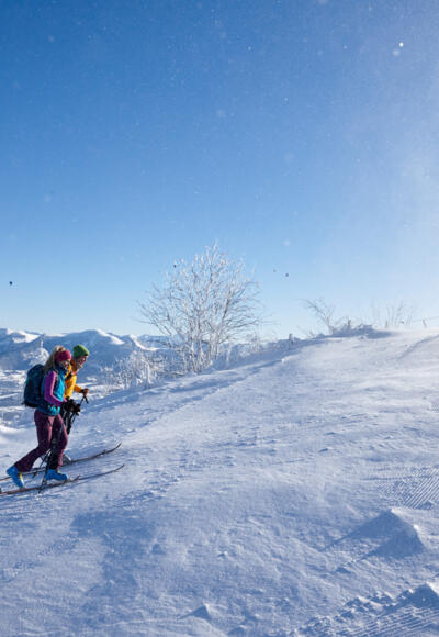 Skitour aufs Rossfeld