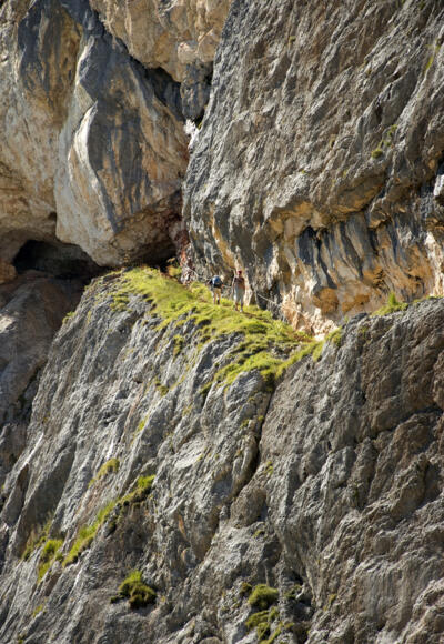 Am spektakulären Thomas-Eder-Steig