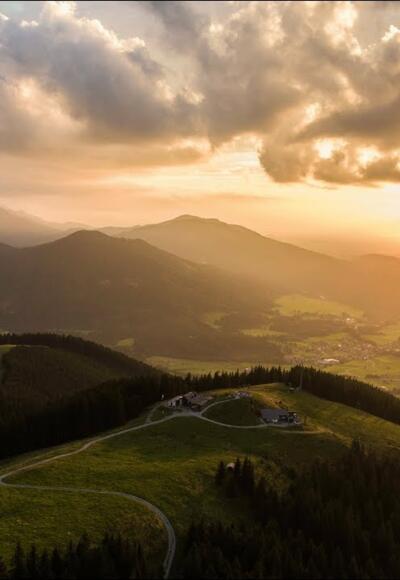 Hörnle Hütte im Sommer