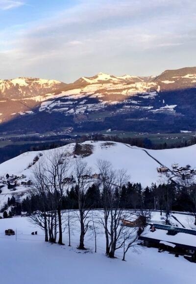 Blick Richtung Hallein 
