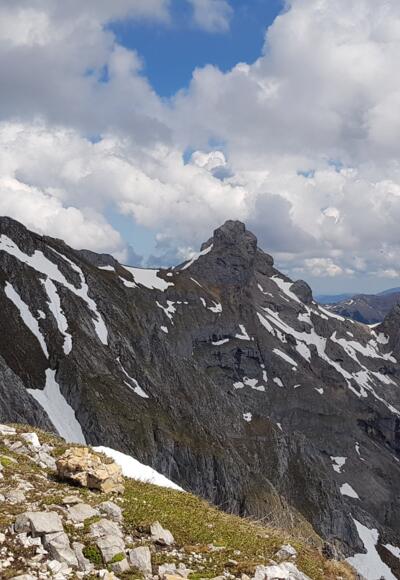 Kirchlspitz - Ganz hinten der Startpunkt
