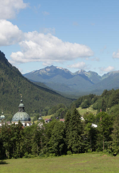 Walderlebnispfad Ettal, Scheinberg und Große Klammspitze
