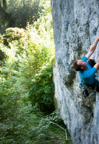 Klettergebiet Kofel Friedhofswand