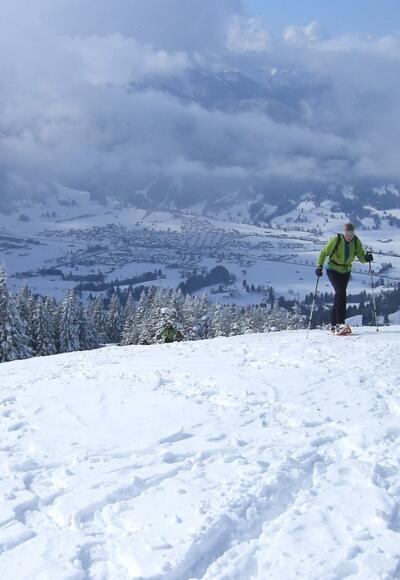 Schneeschuhwanderung Stierkopf