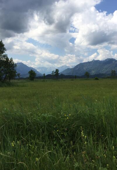 Start beim Ähndl ins Murnauer Moos