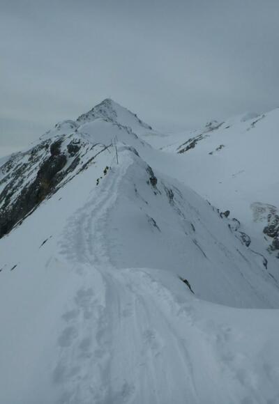 Hochplatte - Vorgipfel, 26.2.2017