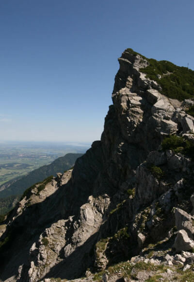 Blick zurück zur Hohen Kiste