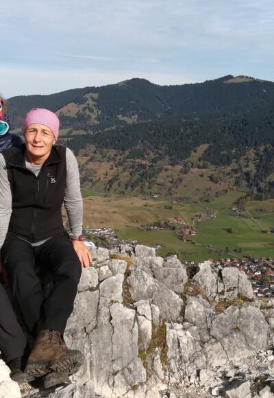 Blick vom Kofel ins Ammertal