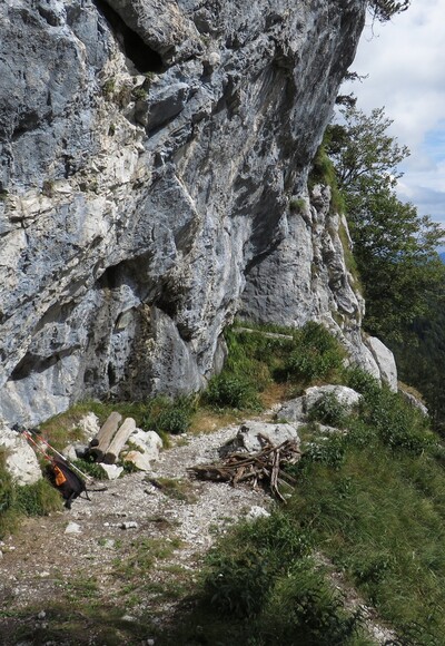 Wandbuch des Goldtropfsteigs