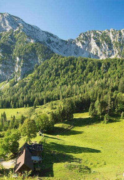 Die Stzeiner Alm am Hochstaufen