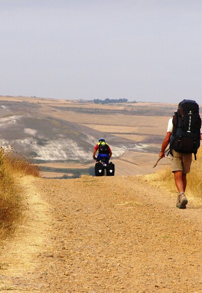 Pilgern - ein stetes auf und ab